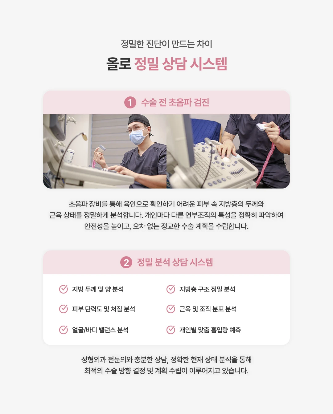 정밀 상담 시스템